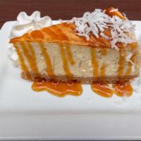 Seasonal Dessert · Featuring our cheesecake