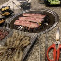 Beef Bulgogi · Thin slices of marinated tender beef ribeye.

*Consuming raw or undercooked meats, poultry, ...