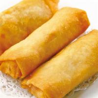 Spring Roll(2Ct) · Rice paper or crispy dough filled with shredded vegetables.