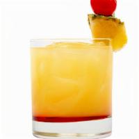Pineapple Express · vodka,gin, tequila, rum,pineapple juice, grenadine, triple sec