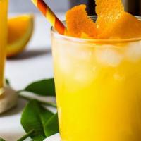 Orange Crush · Orange flavored Vodka, triple sec, orannge juice, sierra mist