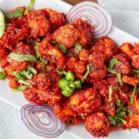 Gobi Manchurian · Deep-fried cauliflower cooked in Indo Chinese style.