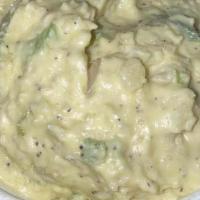 Potato Salad · Mayonnaise & Mustard based no onions
Homemade