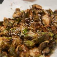 Aunt Rita'S Fried Brussels Sprouts · Tossed in an Asian sauce.