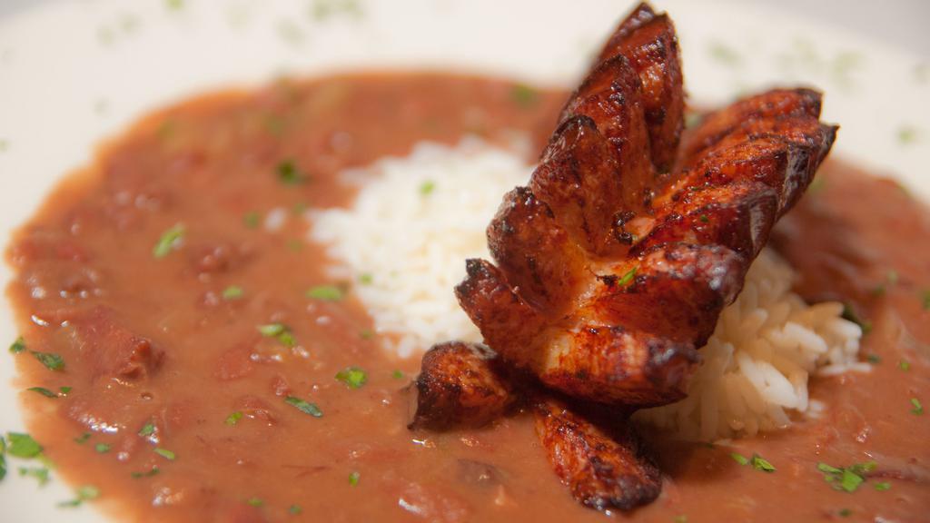 Red Beans & Rice · Served with your choice of smoked or hot sausage. * 
 
*Monday, Tuesday and Wednesday