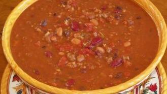 Homemade Mexican Chili With Beans · 
