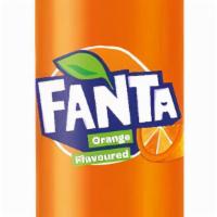 Fanta · Available in two sizes, served cold.