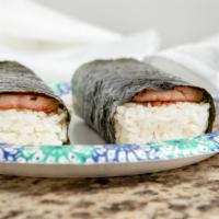 Musubi - Grilled Spam® · Spam musubi is a Hawaii creation that consists of a slice of grilled Spam, placed on top of ...