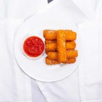 Fried Mozzarella · Popular. Battered and served with marinara.
