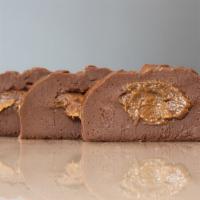 Chocolate Caramel · Extraordinary Chocolate fudge with our homemade caramel in the center!