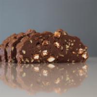 Rocky Road · Milk chocolate fudge with pecans and marshmallows