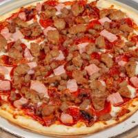 Medium Meat Lovers Pizza (12