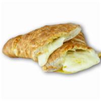 Medium - 12 Inch Cheese Calzone · All Calzones are a half folded pizza, with Ricotta cheese, Mozzarella cheese inside