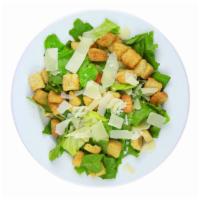 Caesar Salad · Italian classic recipe with crisp Romaine lettuce, Parmesan cheese, and crunchy croutons.