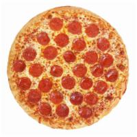 Pepperoni Lover'S Pizza · Triple amount of pepperonis with loads of extra cheese.