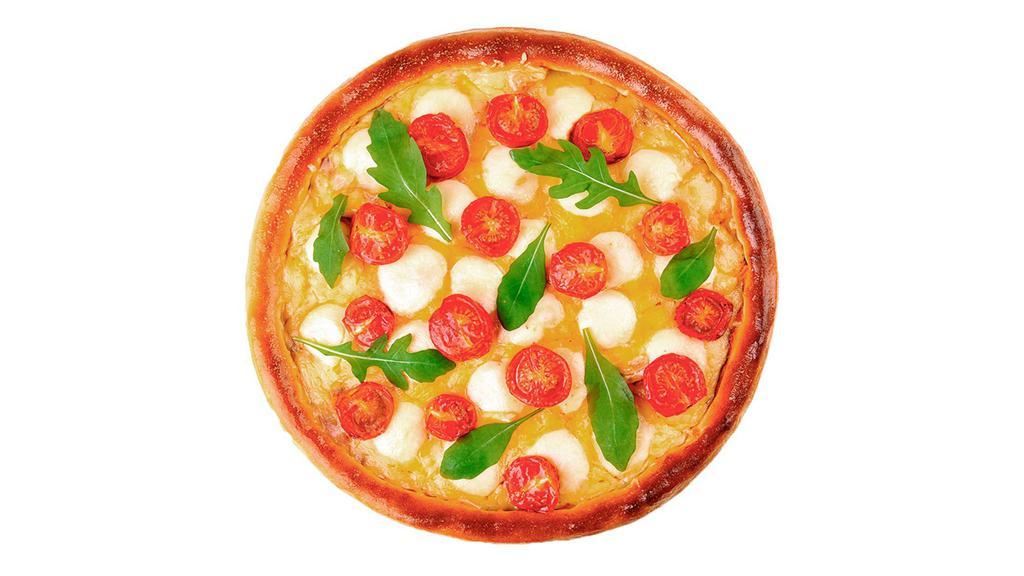 Medium - 12 Inch Cheese Pizza · Tomato sauce based Cheese Pizza. 
You can add any topping of your choice or substitute tomato sauce for any other availiable!