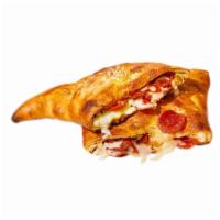 Pepperoni Lovers Calzone · Triple amount of pepperonis with loads of extra cheese.
All Calzones are a half folded pizza...