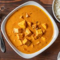Paneer Butter Masala Curry
 · Fresh paneer cooked with butter and sauces.