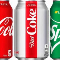 Six Drinks · Six beverages, your choice of a mix of Coke, Diet Coke, Sprite and Water