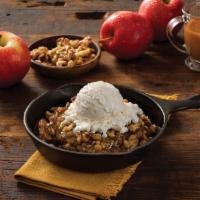 Christy'S Apple Pie™ · Sweet saucy cinnamon apples with crispy oat crust crumble, toffee caramel, and chunks of wal...