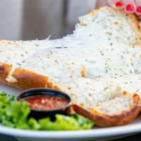 Garlic Cheese Bread · Oven baked and fresh.