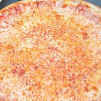 The New Yorker ( Cheese Pizza )(Additional Toppings Available To Add) · The original cheese pizza pie “New York style