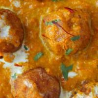 Malai Kofta · Kofta balls are made of potato and cottage cheese.  They are Deep Fried and served with a Cr...