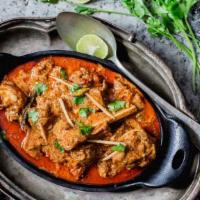 Lamb Curry · Curry made from boneless lamb and home spices.