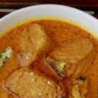 Goan Fish Curry · Fish Fillets cooked in  coconut milk and mustard oil, making them creamy with a bit of a uni...