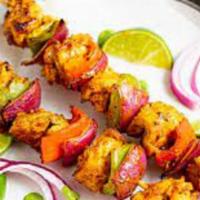 Chicken Tikka Kebab · Chicken Tikka Kebab is a delicious appetizer that is packed with flavor. It starts with bone...