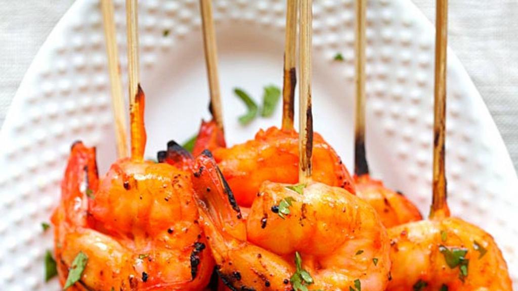 Tandoor Shrimp · Shrimp marinated and cooked in tandoor