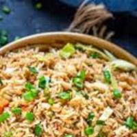 Vegetable Fried Rice · Spicy. Indo Chinese Fried rice with Vegetables like carrot, spring onion, beans along with s...