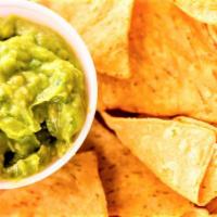 Guacamole & Chips · Made fresh in-house.