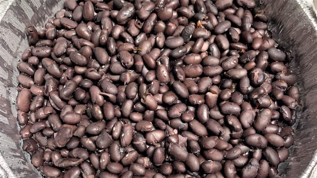 Beans · Black or pinto.