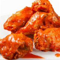 Party Wings · Try Our Delicious Hand-Dipped award winning wings! Our wings Come with your choice of Carrot...