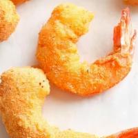 Shrimp · Freshly hand-battered shrimp fried golden brown.  Choose from:
 Bang-Bang, Parmesan Garlic, ...
