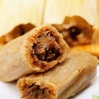 Hot Tamales · Home-Made Hot Tamales! The best home-rolled beef tamales you'll ever taste!