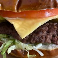 The 41St Street Burger · Our housemade 100% beef hamburger with lettuce tomato, onion,  cheddar cheese, mayo, ketchup...