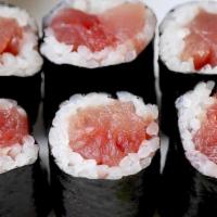 Tuna Roll · Tuna and rice.