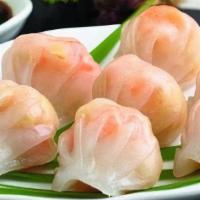 Shrimp Dumpling 6 Pc ( Favorite)  · Six pc steam dumplings served with dumpling sauce.