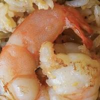 Basil Fried Rice · Shrimp, basil, onion, carrots, fish sauce.