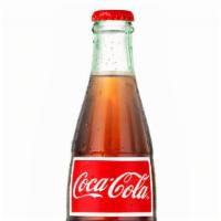 Coca-Cola Bottle · Coca-Cola de Mexico made with cane sugar 355ml, Glass bottle