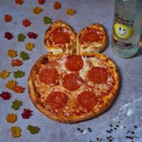 Kids Pepperoni Pizza · Homemade tomato sauce, pepperoni, mozzarella