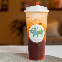 Thai Milk Tea · *Popular Item*
Strongly brewed Black tea with other added ingredients including orange bloss...