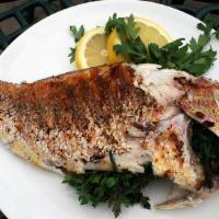 Grilled Red Snapper · Whole Grilled Red Snapper