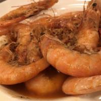 Cajun Shrimp · spicy with garlic and butter