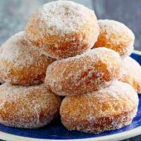 Drop Donuts (2) · Light and fluffy donuts tossed in sugar.
