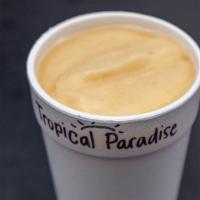 Tropical Paradise Smoothie · 212 calories. Pineapples, guava, papaya, and passion fruit.