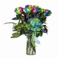 Tye-Dye Roses · A dozen of stunning dyed roses are the perfect gift for Mom. These unique roses are ONLY ava...