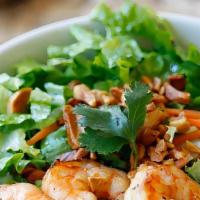 Vermicelli With Grilled Shrimp(Bun Tom Nuong) · 
